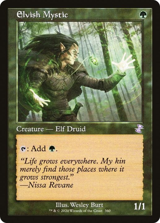 Elvish Mystic in the group Magic the Gathering / Types / Creatures / Elf at Proxyprinters.com (28204)