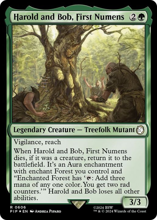 Harold and Bob, First Numens in the group Magic the Gathering / Types / Colors / Green at Proxyprinters.com (28219)