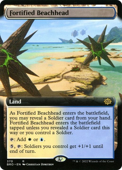 Fortified Beachhead in the group Magic the Gathering / Types / Colors / Colorless at Proxyprinters.com (28220)