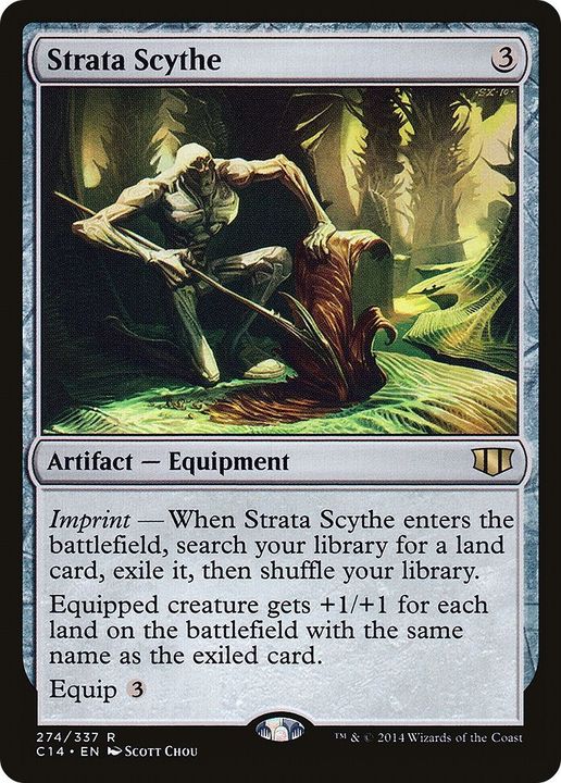 Strata Scythe in the group Magic the Gathering / Types / Artifacts / Artifact at Proxyprinters.com (28226)