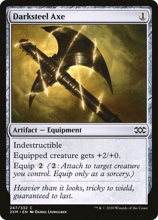 Darksteel Axe in the group Magic the Gathering / Sets / Double Masters at Proxyprinters.com (28236)