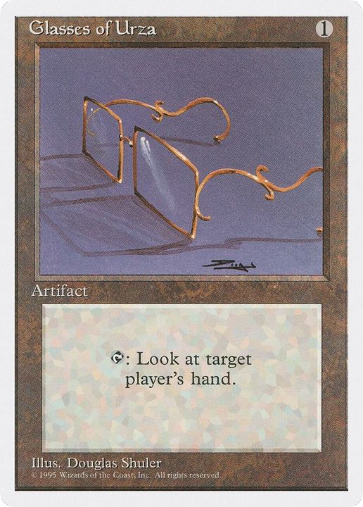 Glasses of Urza in the group Magic the Gathering / Sets / Fourth Edition at Proxyprinters.com (28246)