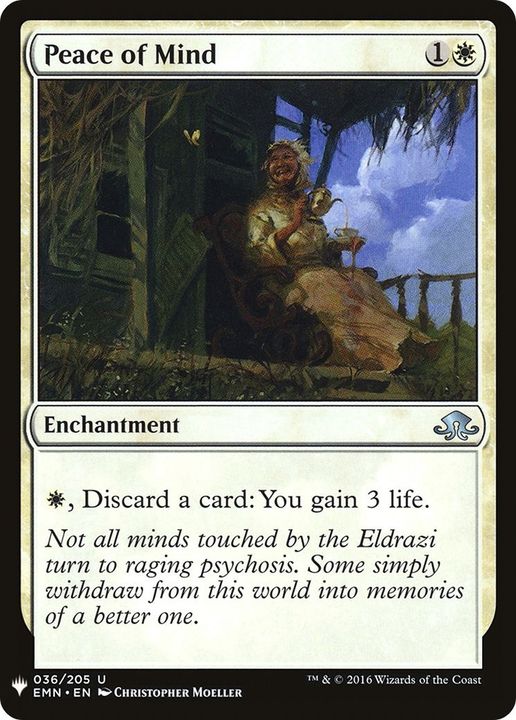 Peace of Mind in the group Magic the Gathering / Types / Enchantment / Enchantment at Proxyprinters.com (28253)