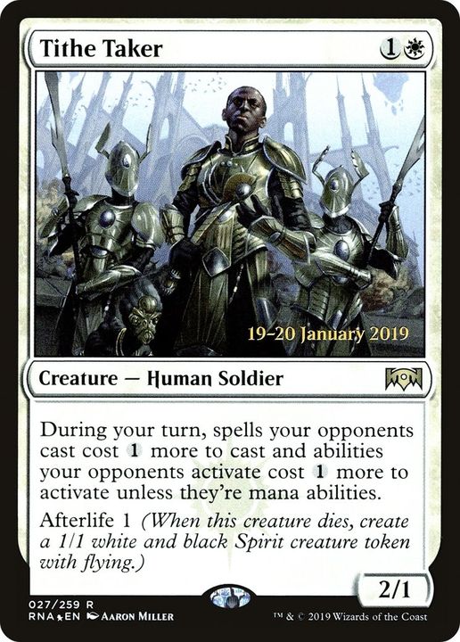 Tithe Taker in the group Magic the Gathering / Types / Creatures / Human at Proxyprinters.com (28259)