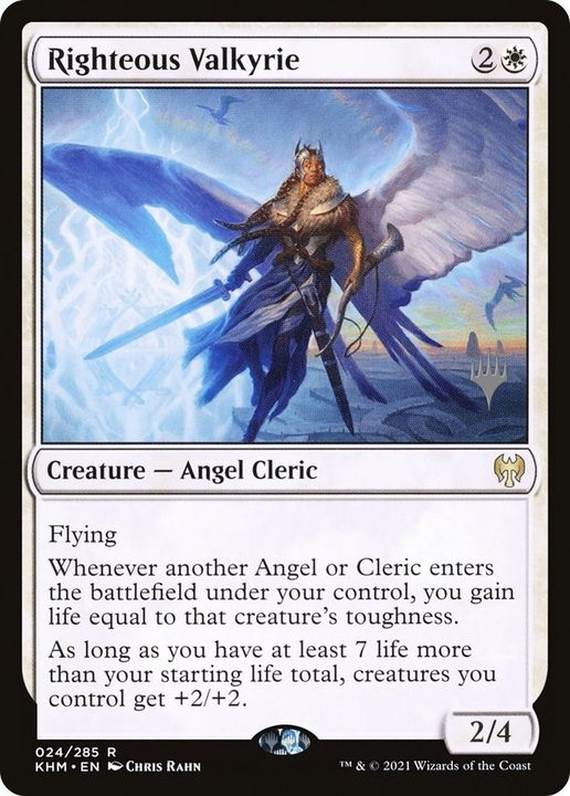 Righteous Valkyrie in the group Magic the Gathering / Types / Colors / White at Proxyprinters.com (28264)