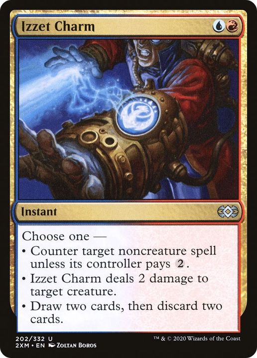 Izzet Charm in the group Magic the Gathering / Types / Colors / Multicolors / R, U at Proxyprinters.com (28294)