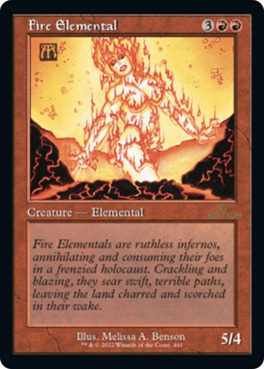 Fire Elemental in the group Magic the Gathering / Types / Colors / Red at Proxyprinters.com (28297)