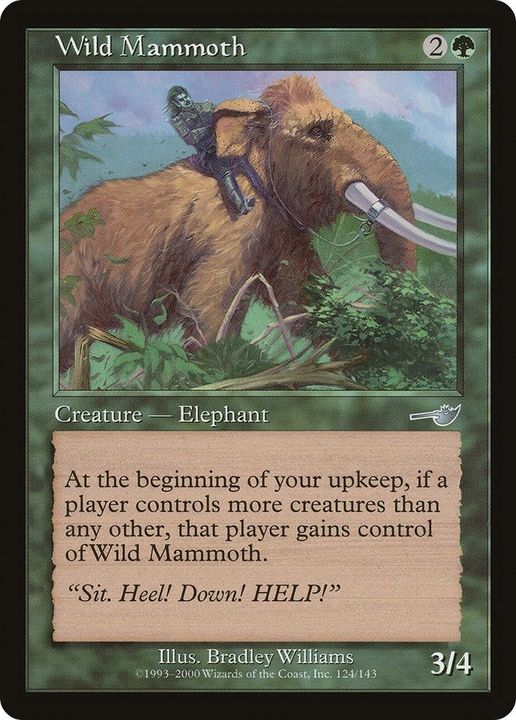 Wild Mammoth in the group Advanced search at Proxyprinters.com (28301)