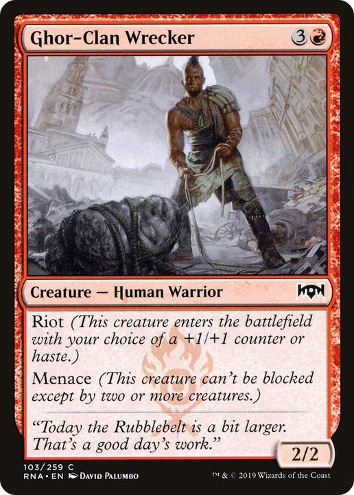 Ghor-Clan Wrecker in the group Magic the Gathering / Types / Creatures / Warrior at Proxyprinters.com (28327)