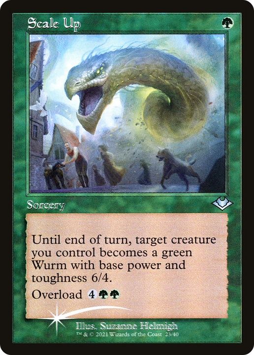 Scale Up in the group Magic the Gathering / Types / Colors / Green at Proxyprinters.com (28331)