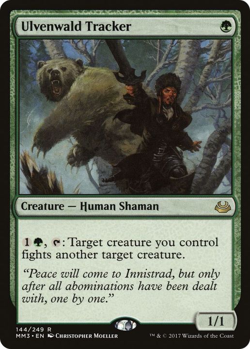 Ulvenwald Tracker in the group Magic the Gathering / Types / Creatures / Human at Proxyprinters.com (28337)