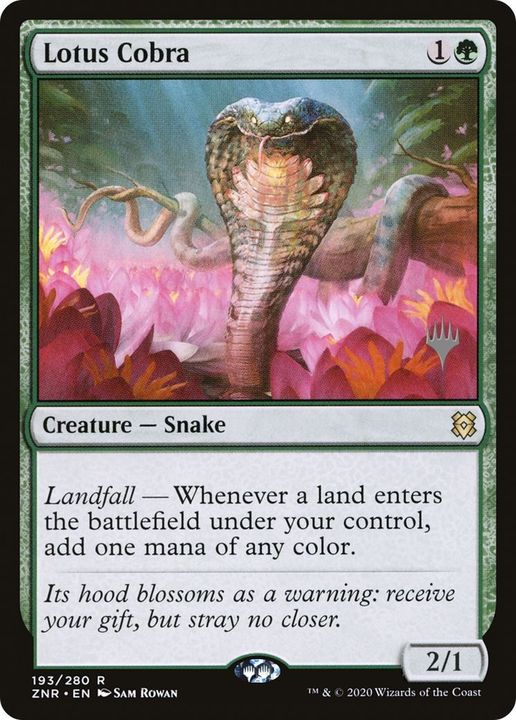 Lotus Cobra in the group Magic the Gathering / Sets / Zendikar Rising Promos at Proxyprinters.com (28355)