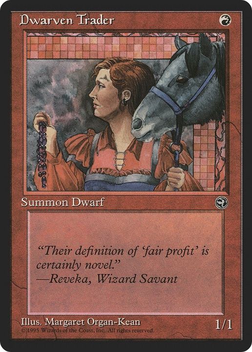 Dwarven Trader in the group Magic the Gathering / Types / Colors / Red at Proxyprinters.com (28357)