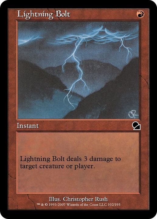 Lightning Bolt in the group Magic the Gathering / Sets / Media Inserts at Proxyprinters.com (28362)