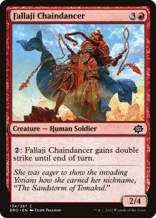 Fallaji Chaindancer in the group Magic the Gathering / Sets / The Brothers' War at Proxyprinters.com (28371)