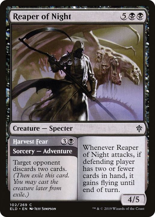 Reaper of Night // Harvest Fear in the group Advanced search at Proxyprinters.com (28380)