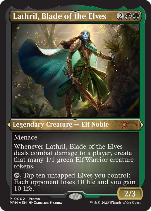 Lathril, Blade of the Elves in the group Magic the Gathering / Sets / Return to Ravnica Tokens at Proxyprinters.com (28384)