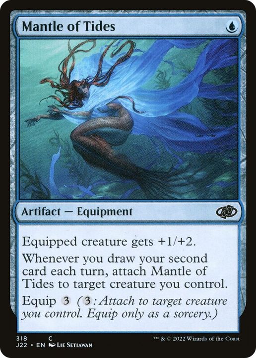 Mantle of Tides in the group Magic the Gathering / Types / Artifacts / Artifact at Proxyprinters.com (28422)