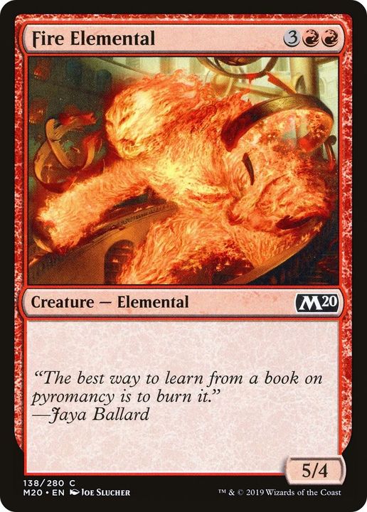 Fire Elemental in the group Magic the Gathering / Sets / Core Set 2020 at Proxyprinters.com (28436)