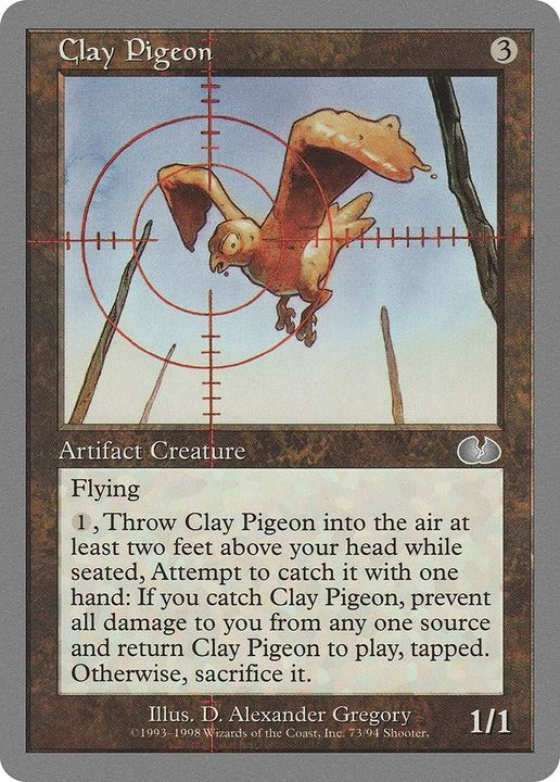 Clay Pigeon in the group Magic the Gathering / Types / Colors / Colorless at Proxyprinters.com (28450)