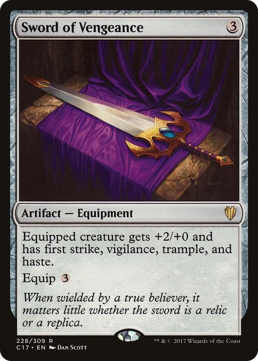 Sword of Vengeance in the group Magic the Gathering / Types / Artifacts / Artifact at Proxyprinters.com (28468)