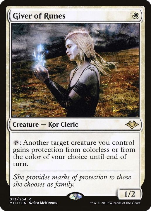 Giver of Runes in the group Magic the Gathering / Types / Colors / White at Proxyprinters.com (28475)