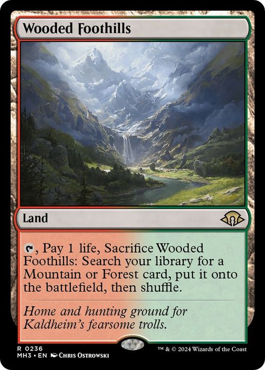 Wooded Foothills in the group Magic the Gathering / Types / Colors / Colorless at Proxyprinters.com (28477)