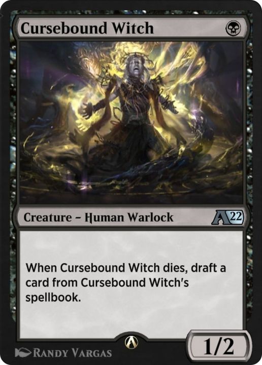 Cursebound Witch in the group Magic the Gathering / Types / Creatures / Human at Proxyprinters.com (28481)