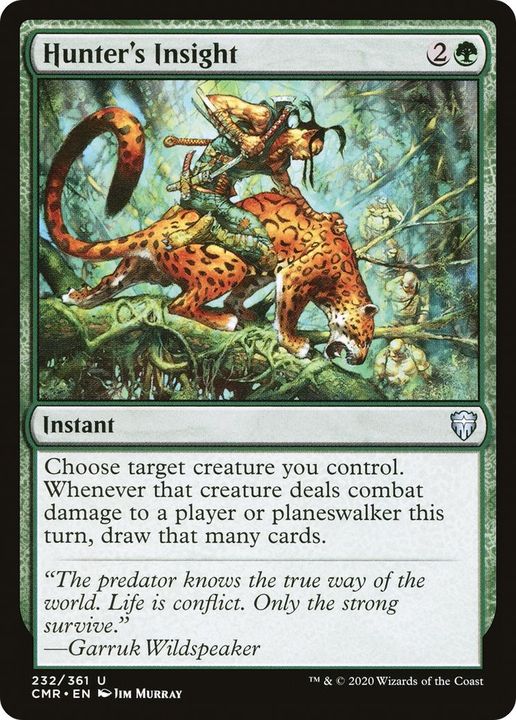 Hunter's Insight in the group Magic the Gathering / Types / Colors / Green at Proxyprinters.com (28484)