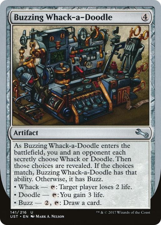 Buzzing Whack-a-Doodle in the group Magic the Gathering / Types / Artifacts / Artifact at Proxyprinters.com (28494)