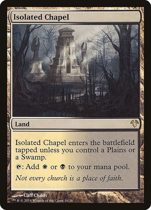 Isolated Chapel in the group Magic the Gathering / Types / Colors / Colorless at Proxyprinters.com (28496)