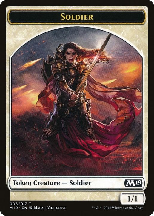 Soldier in the group Magic the Gathering / Types / Colors / White at Proxyprinters.com (2850)