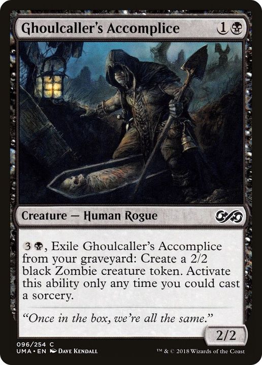 Ghoulcaller's Accomplice in the group Magic the Gathering / Types / Creatures / Human at Proxyprinters.com (28510)