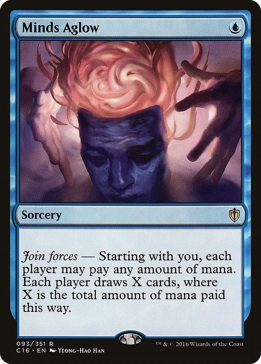 Minds Aglow in the group Magic the Gathering / Types / Colors / Blue at Proxyprinters.com (28517)