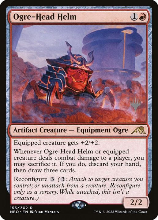 Ogre-Head Helm in the group Magic the Gathering / Types / Colors / Red at Proxyprinters.com (28535)