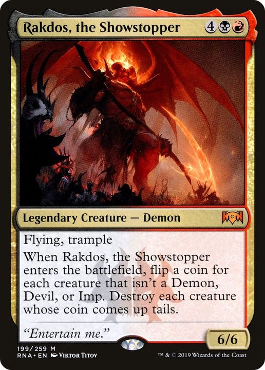 Rakdos, the Showstopper in the group Advanced search at Proxyprinters.com (28541)