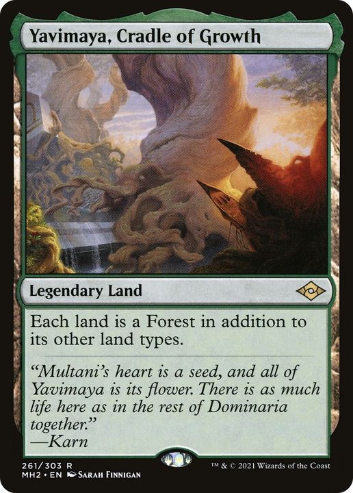 Yavimaya, Cradle of Growth in the group Magic the Gathering / Types / Colors / Colorless at Proxyprinters.com (28563)