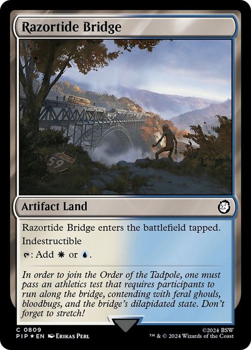 Razortide Bridge in the group Magic the Gathering / Types / Colors / Colorless at Proxyprinters.com (28566)