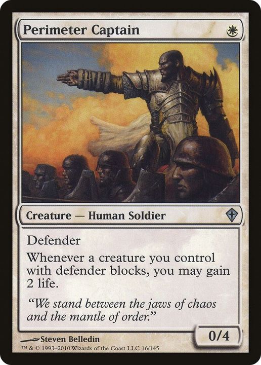 Perimeter Captain in the group Magic the Gathering / Types / Creatures / Human at Proxyprinters.com (28576)