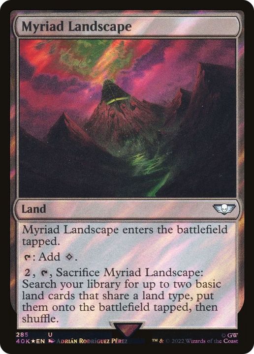 Myriad Landscape in the group Magic the Gathering / Types / Colors / Colorless at Proxyprinters.com (28578)