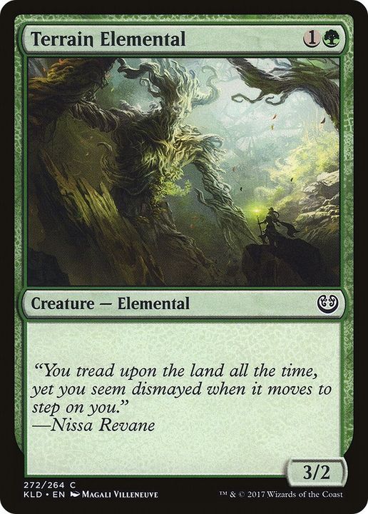 Terrain Elemental in the group Magic the Gathering / Types / Colors / Green at Proxyprinters.com (2858)