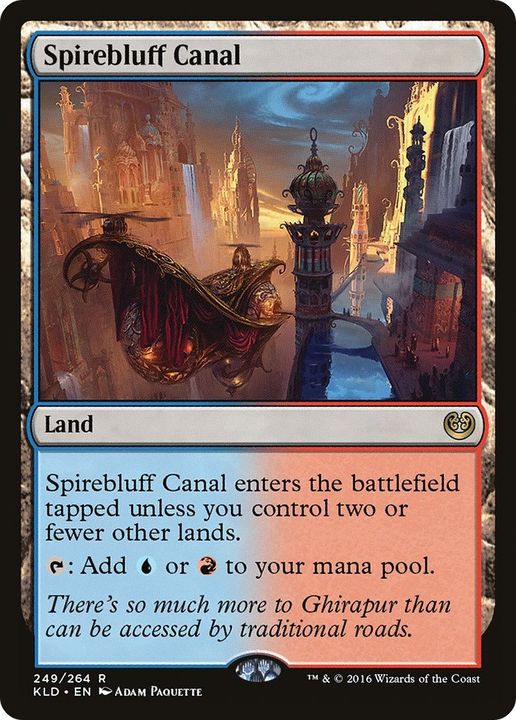 Spirebluff Canal in the group Magic the Gathering / Types / Colors / Colorless at Proxyprinters.com (28583)