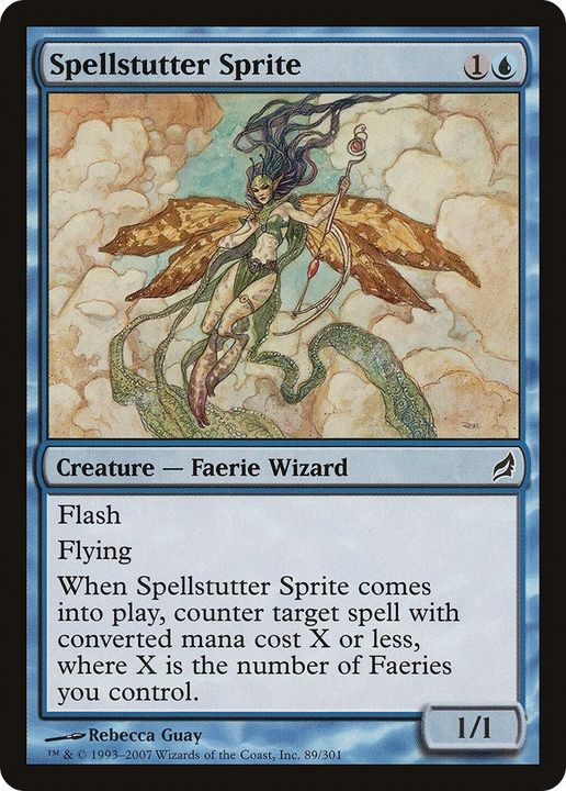 Spellstutter Sprite in the group Magic the Gathering / Types / Creatures / Wizard at Proxyprinters.com (28591)