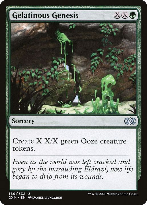 Gelatinous Genesis in the group Magic the Gathering / Types / Colors / Green at Proxyprinters.com (28592)