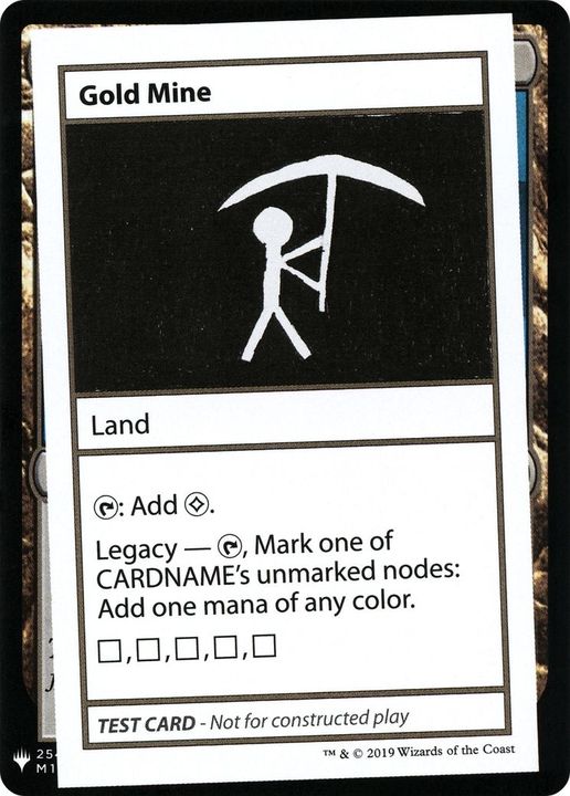 Gold Mine in the group Magic the Gathering / Types / Colors / Colorless at Proxyprinters.com (28602)