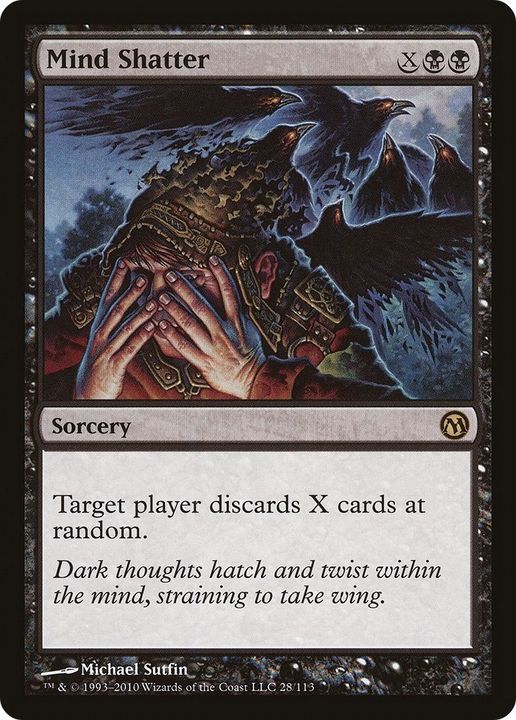 Mind Shatter in the group Magic the Gathering / Types / Colors / Black at Proxyprinters.com (28606)