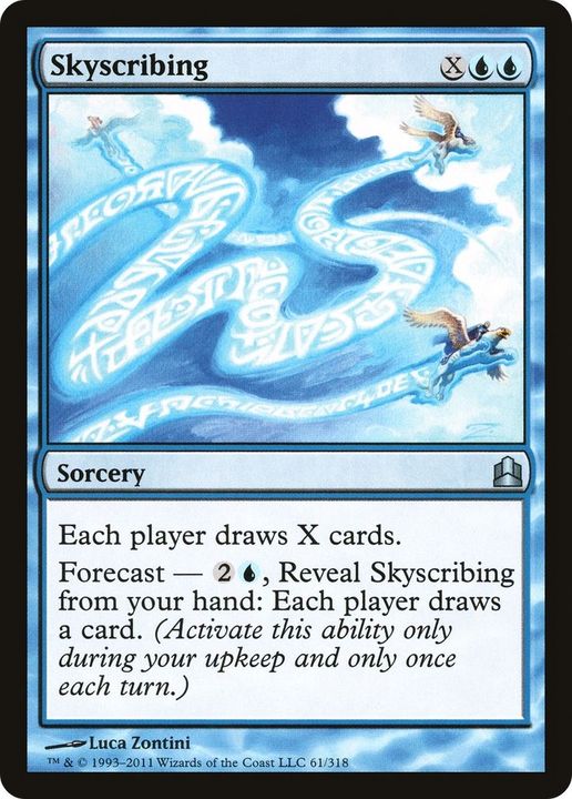 Skyscribing in the group Magic the Gathering / Types / Colors / Blue at Proxyprinters.com (2861)