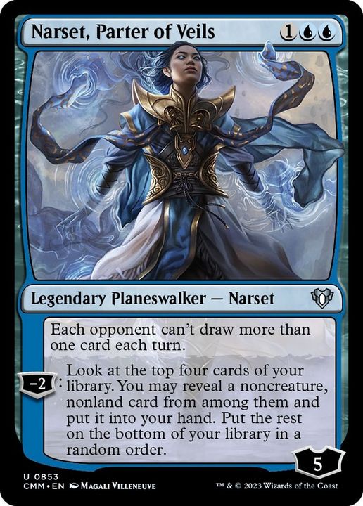 Narset, Parter of Veils in the group Magic the Gathering / Sets / Commander Masters at Proxyprinters.com (28611)