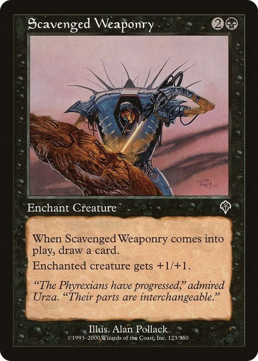 Scavenged Weaponry in the group Magic the Gathering / Types / Colors / Black at Proxyprinters.com (28627)