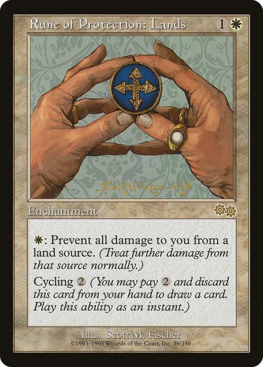 Rune of Protection: Lands in the group Magic the Gathering / Types / Enchantment / Enchantment at Proxyprinters.com (28633)